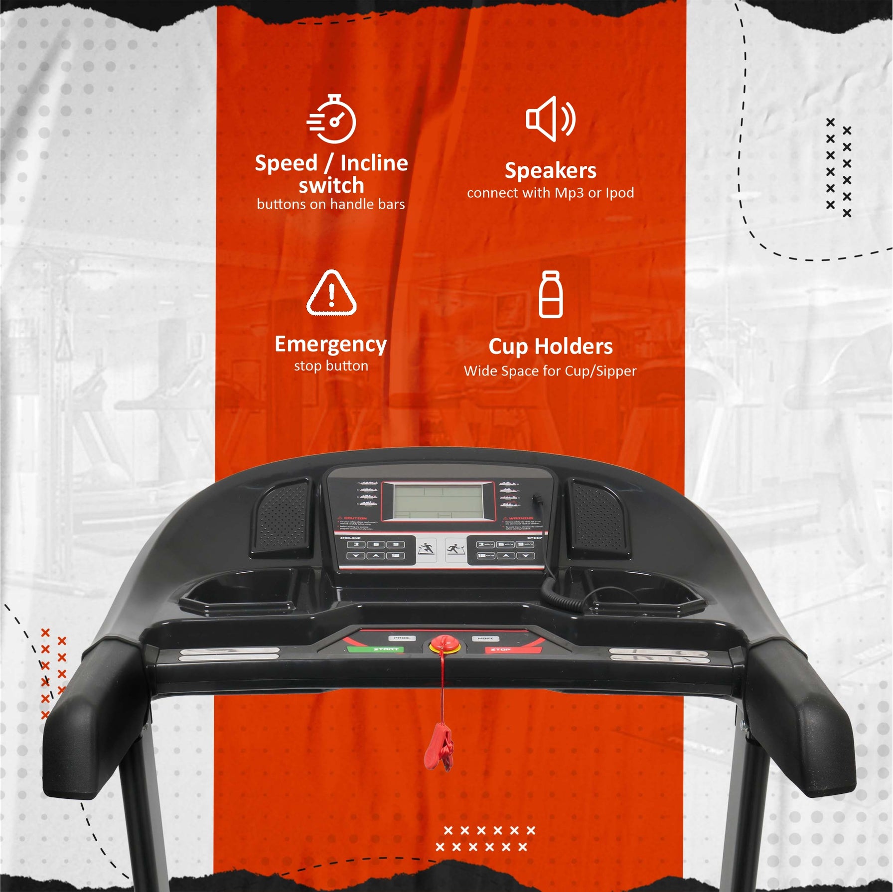 Viva Fitness T752 Motorized Treadmill Vivafitnessin