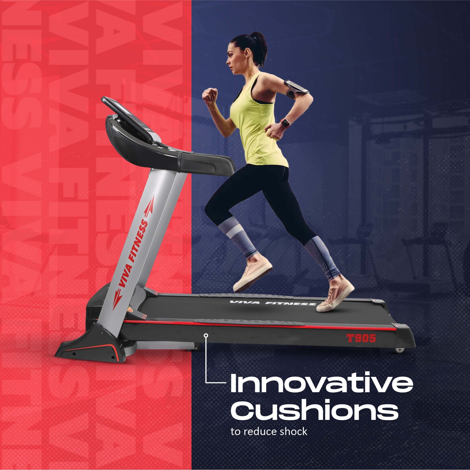 Viva Fitness T-905 Motorized Treadmill | Viva-fitness-in